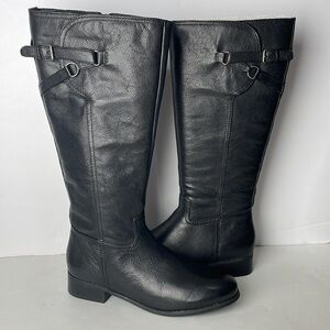Trotters Tall Black Ridding Boots 7.5